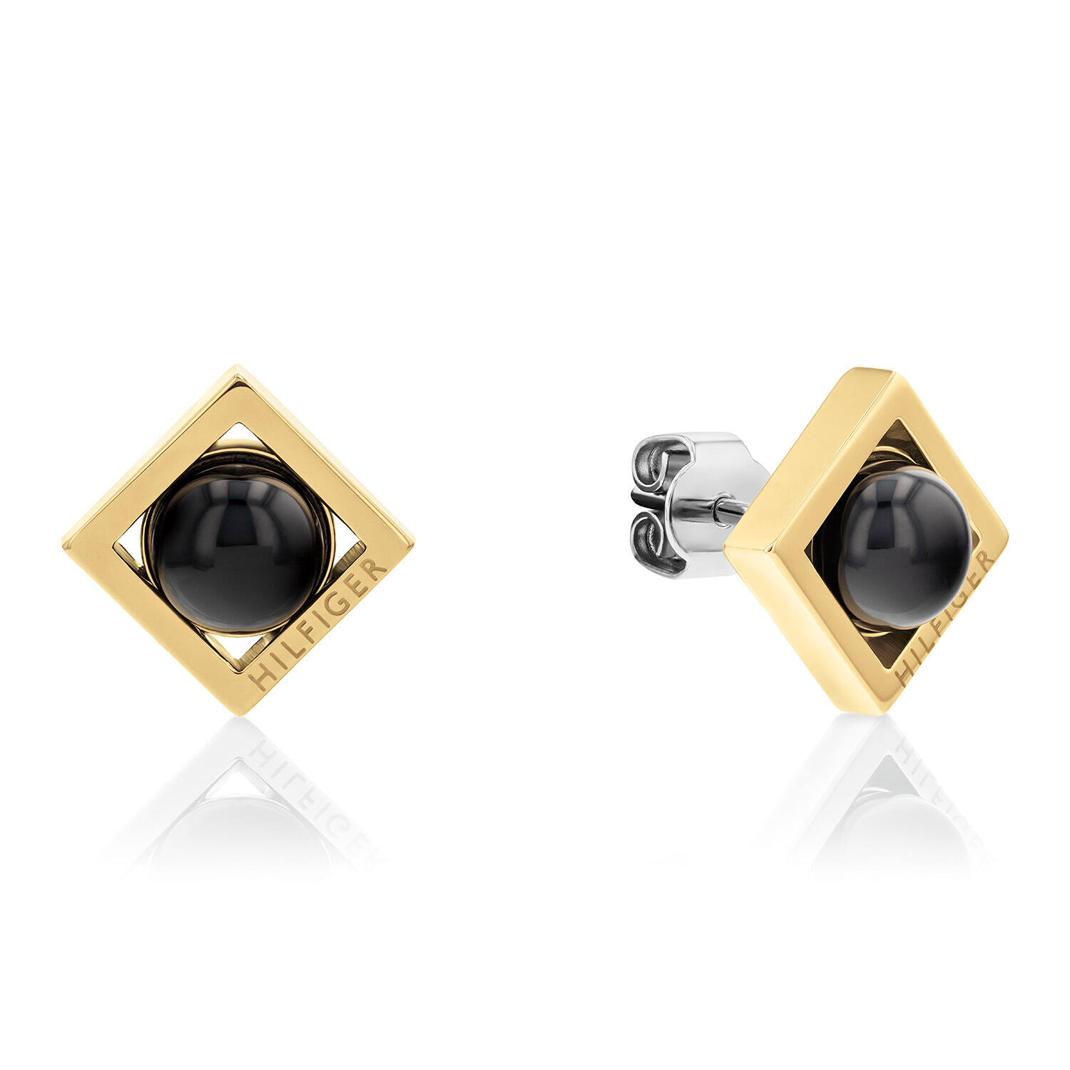  Ear studs - Steel - 1cm