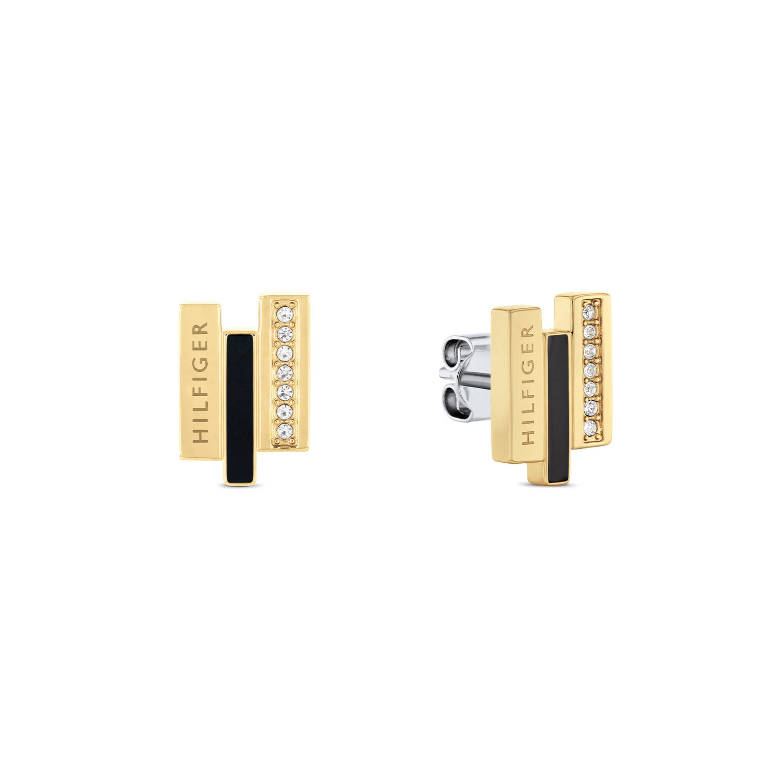  Ear studs - Steel - 1cm