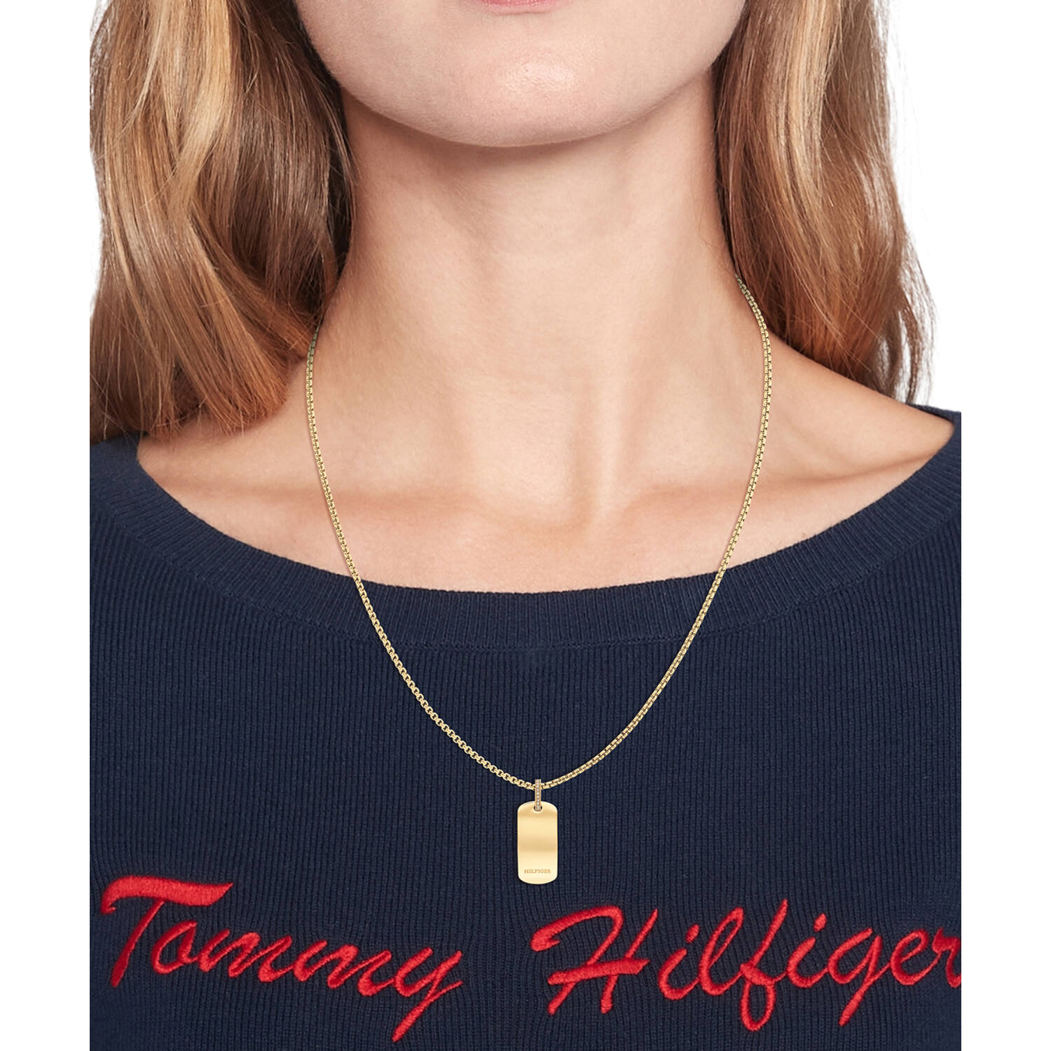 Tommy Hilfiger Jewels TJ2780862 Ketting Dames Staal 50cm