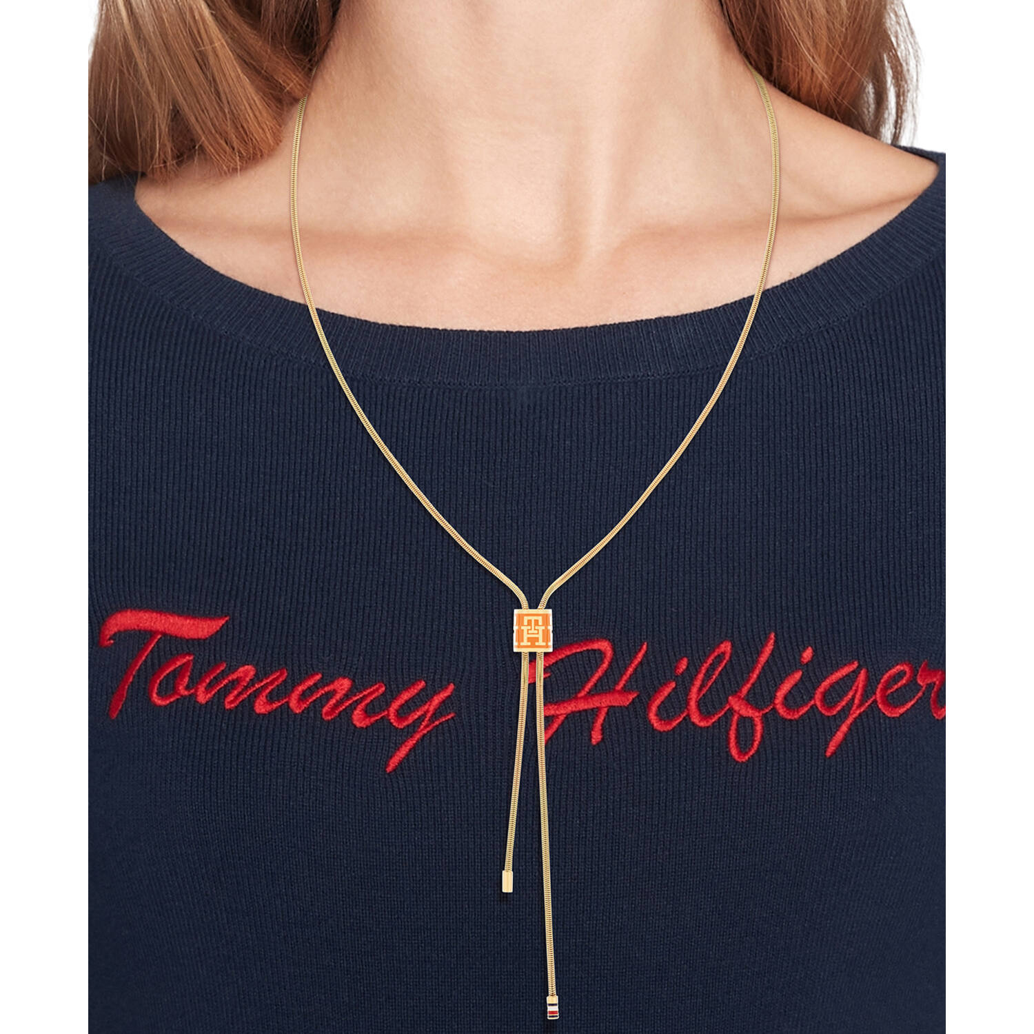  Y-collier - Staal - 75cm