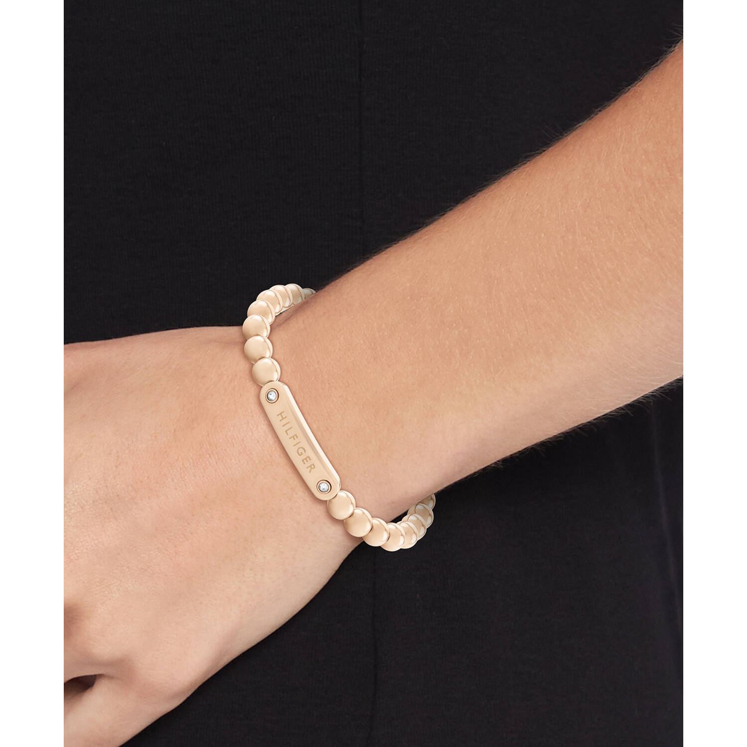  Kralenarmband - Staal - 17cm