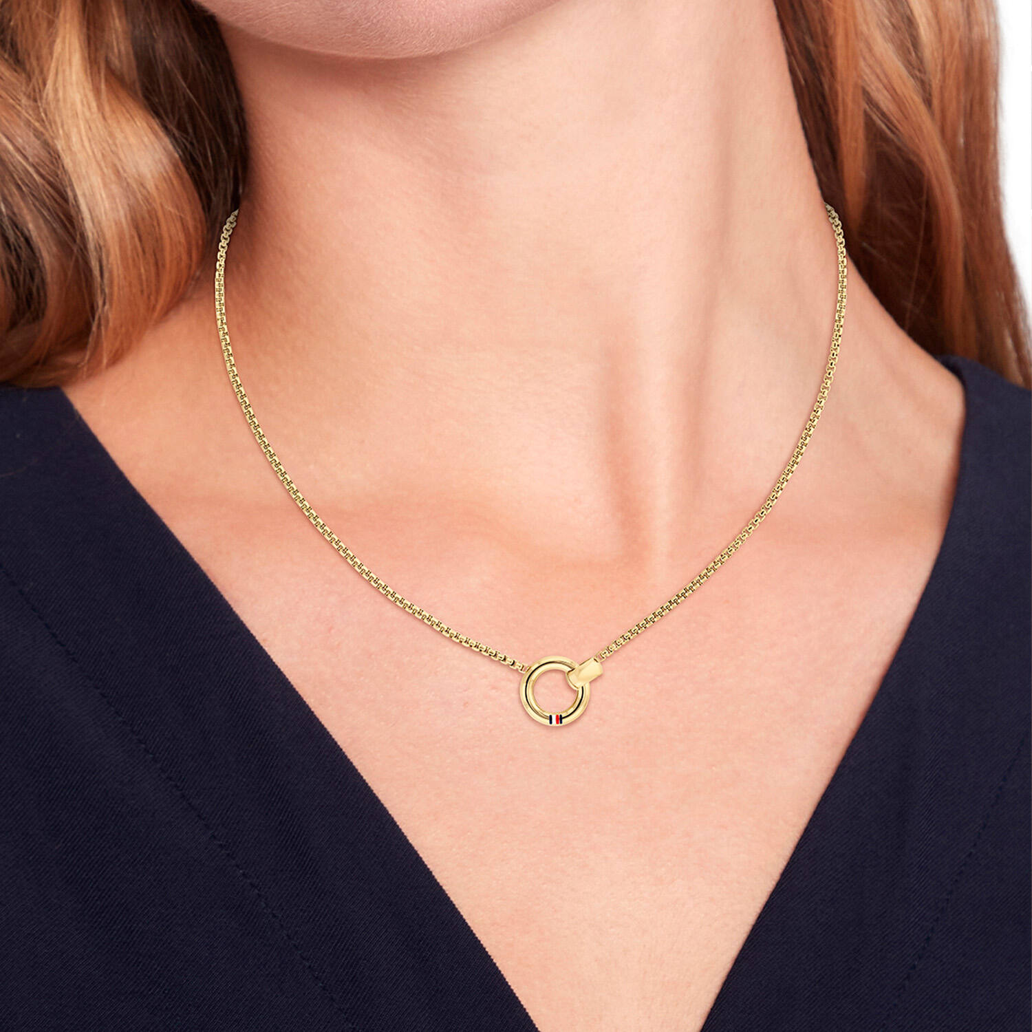  Schakelcollier - Staal - 46-50 cm