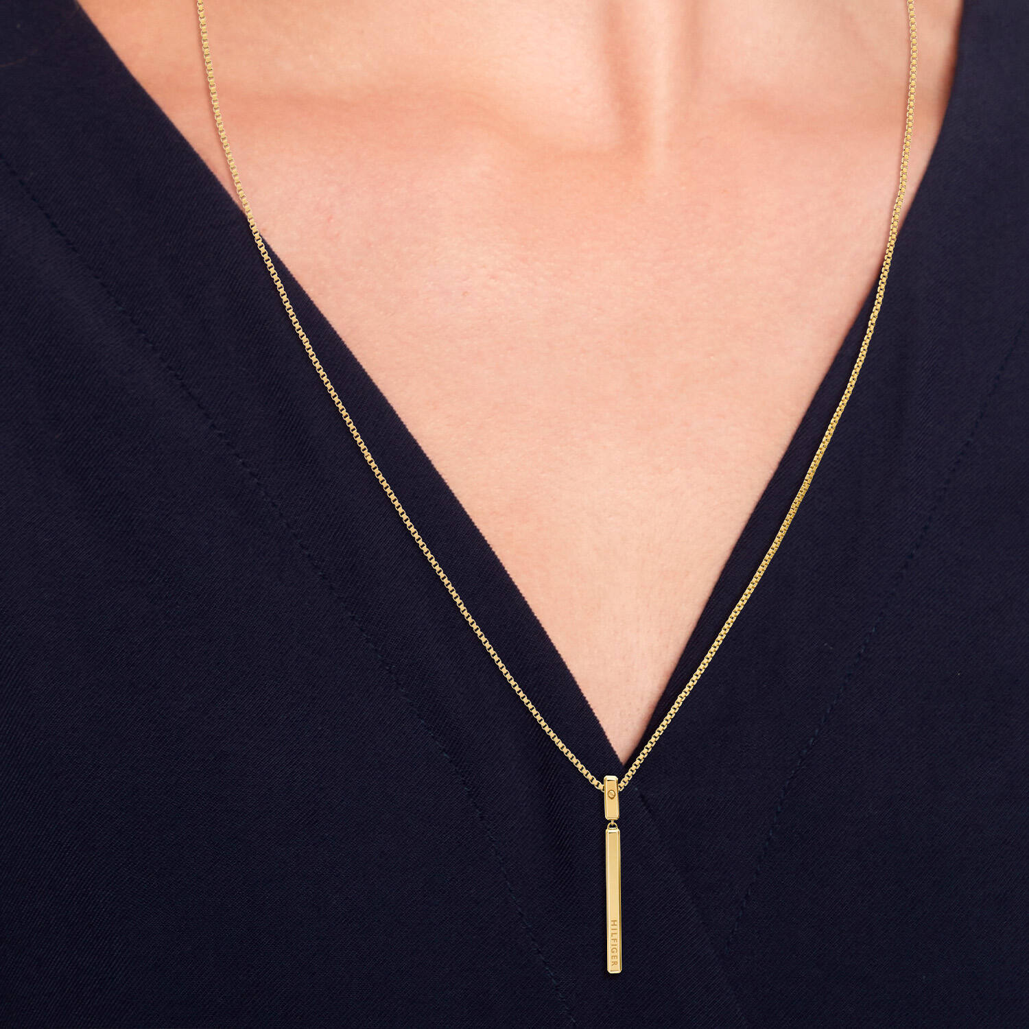  Schakelcollier - Staal - 71-100 cm
