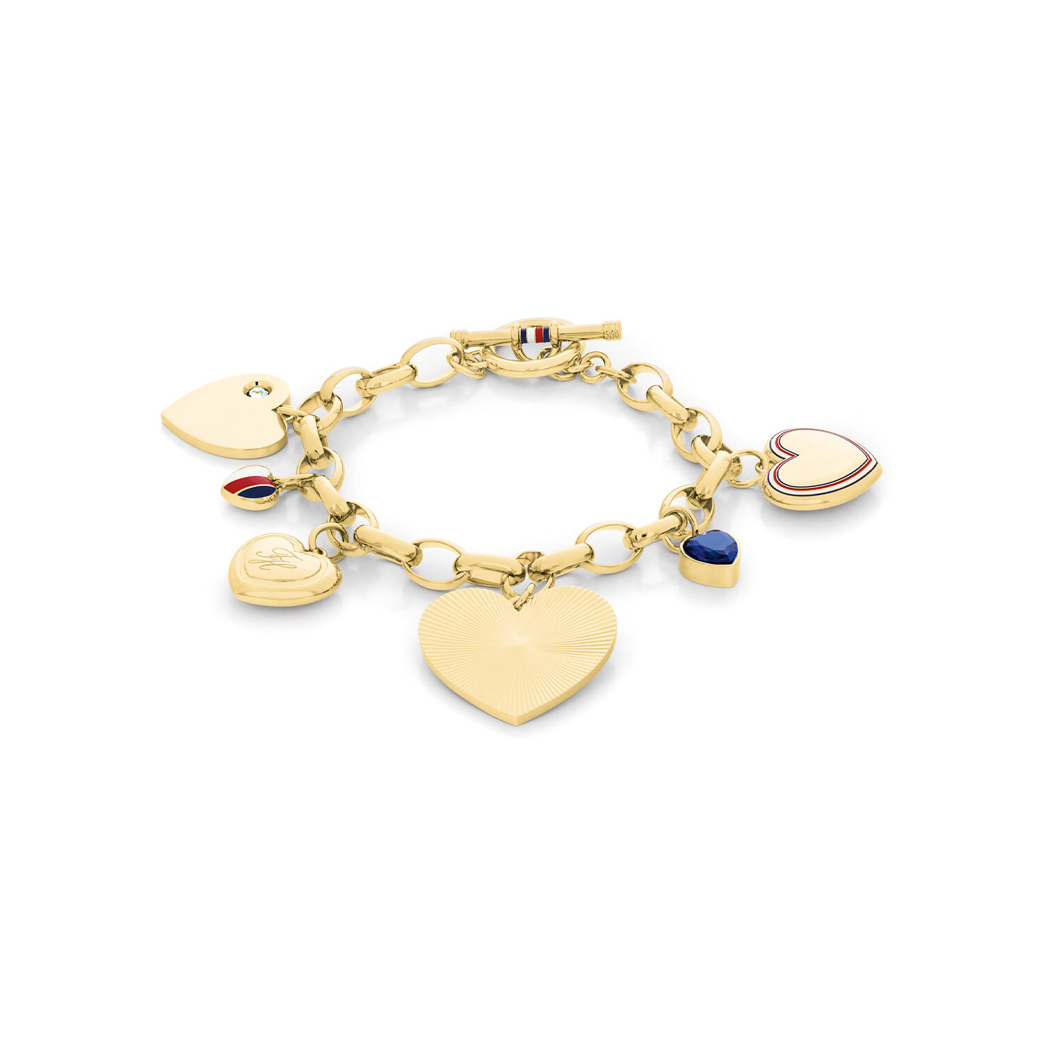  Gliederarmbänder - Stahl - 17cm
