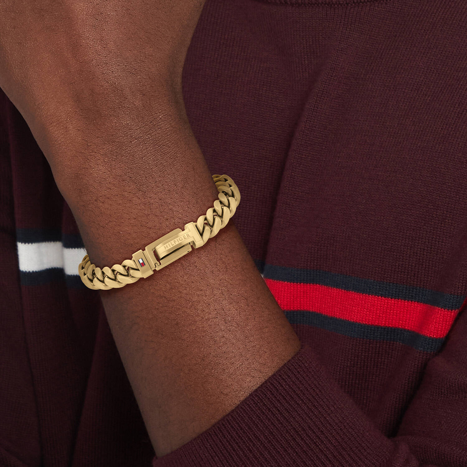  Bracelets à maillons - Acier - 19cm