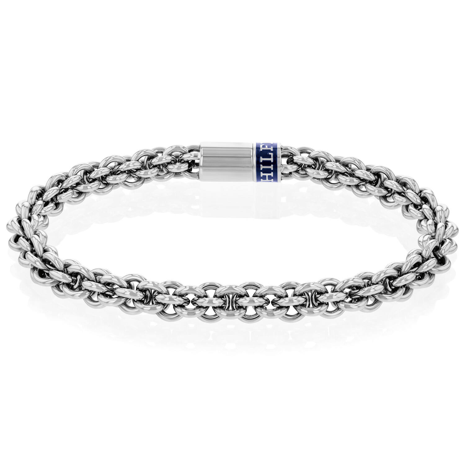  Bracelets à maillons - Acier - 19cm
