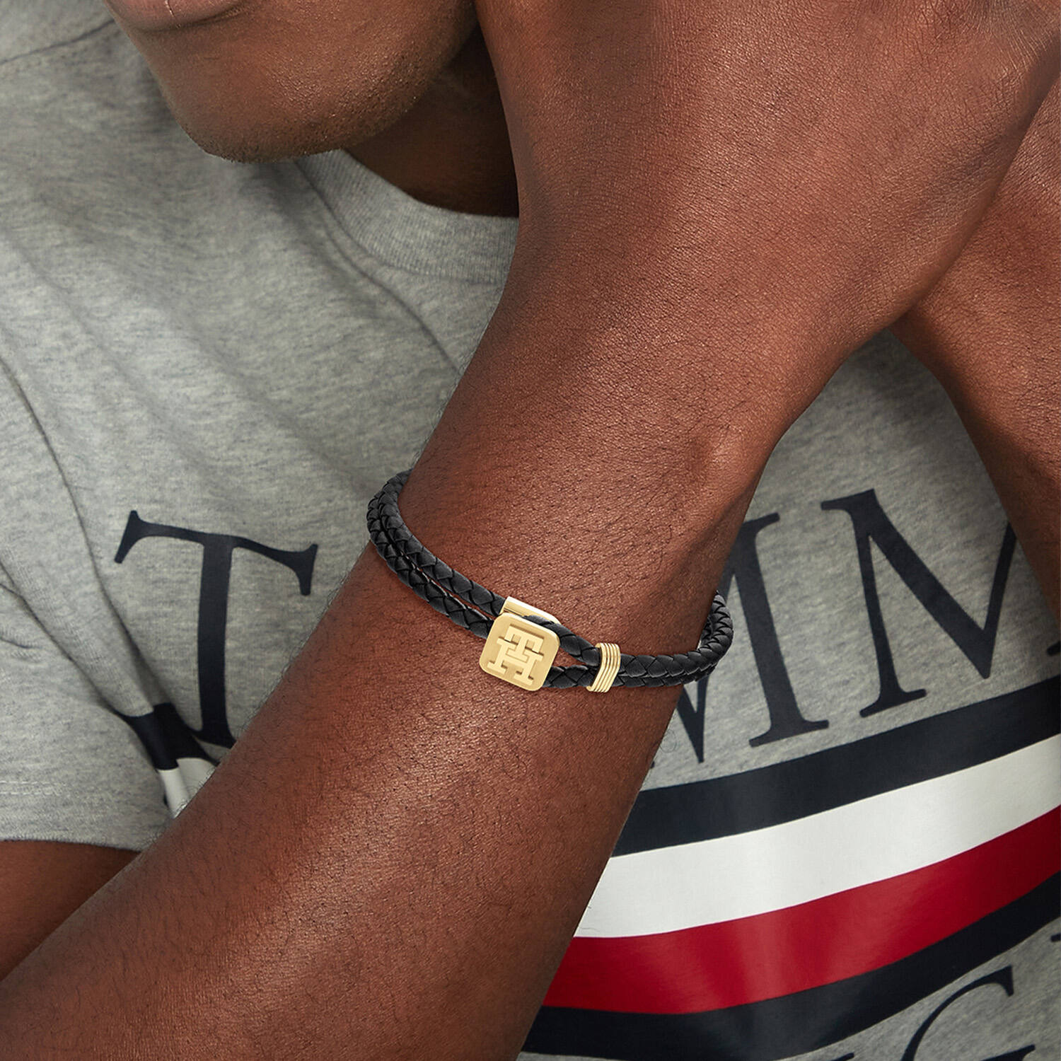  Armband - Leer - 19cm
