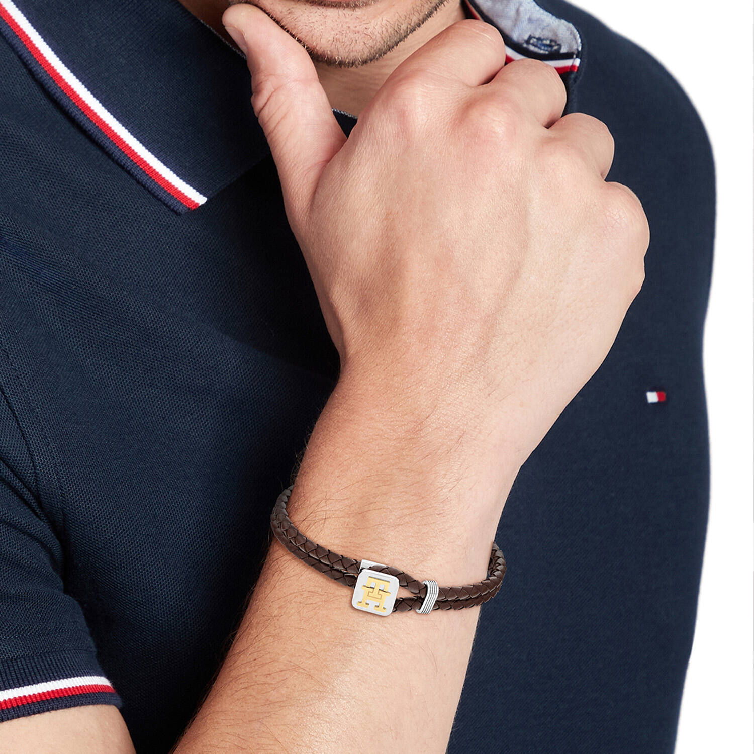  Lederarmbänder - Leder - 19cm