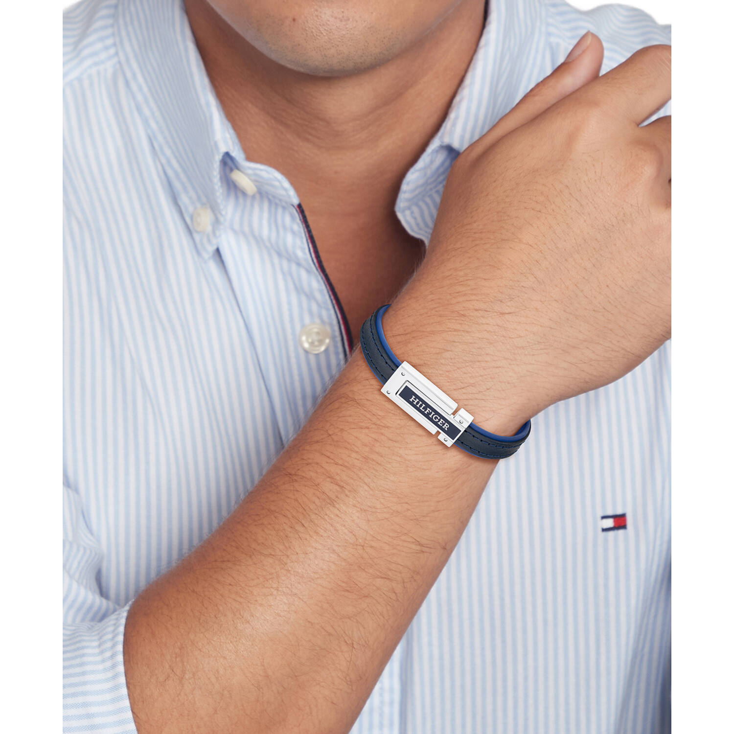  Armband - Leer - 19cm