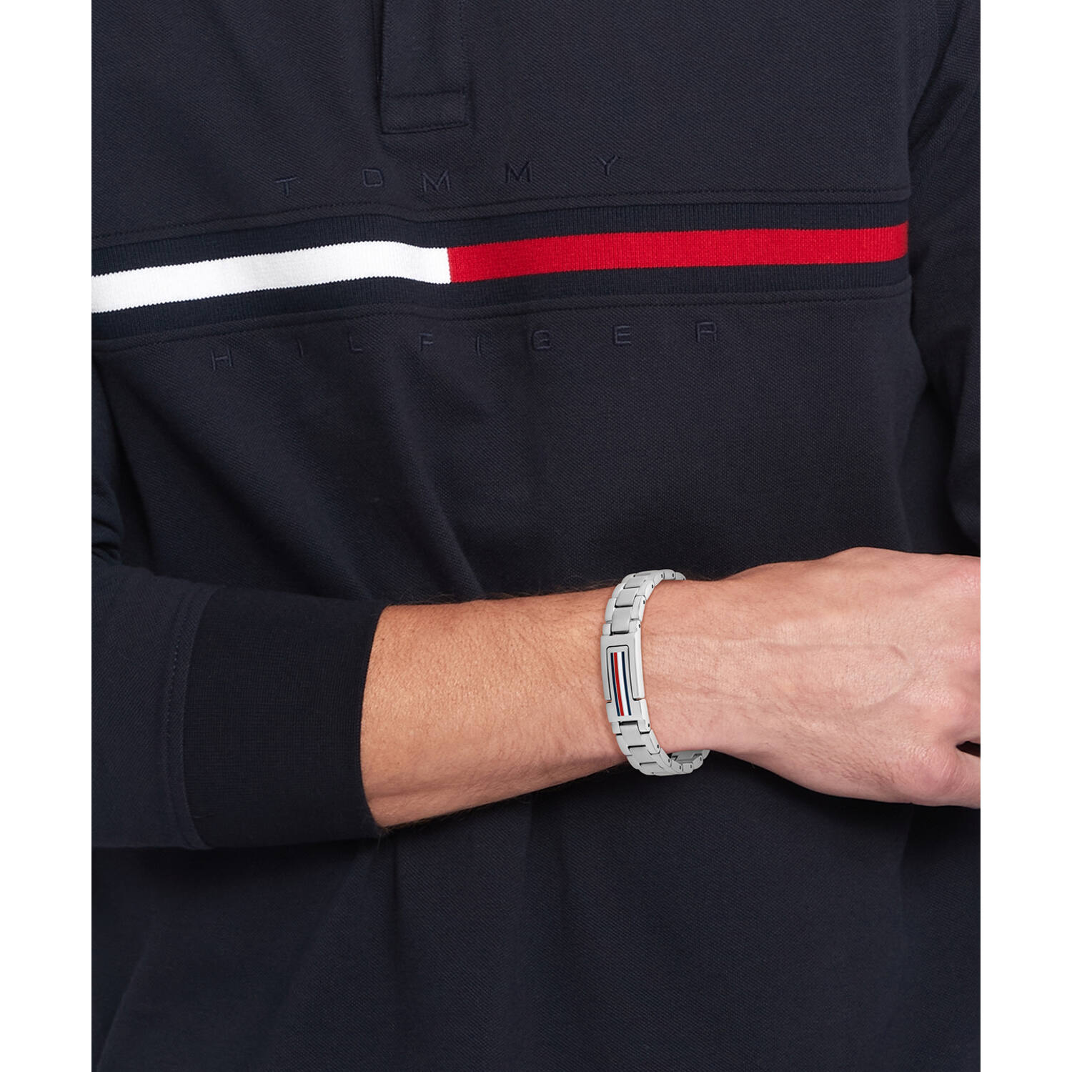  Gliederarmbänder - Stahl - 19cm