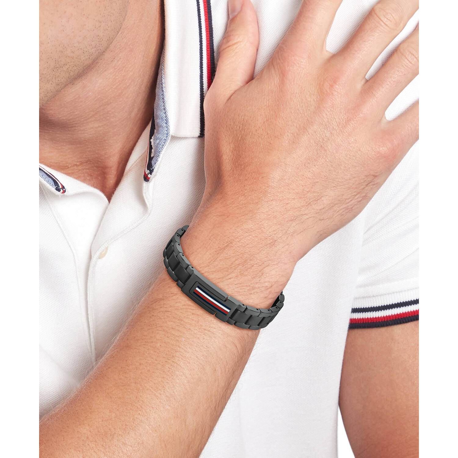  Gliederarmbänder - Stahl - 19cm