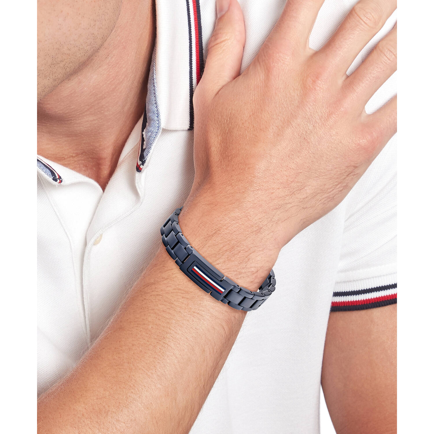  Gliederarmbänder - Stahl - 19cm