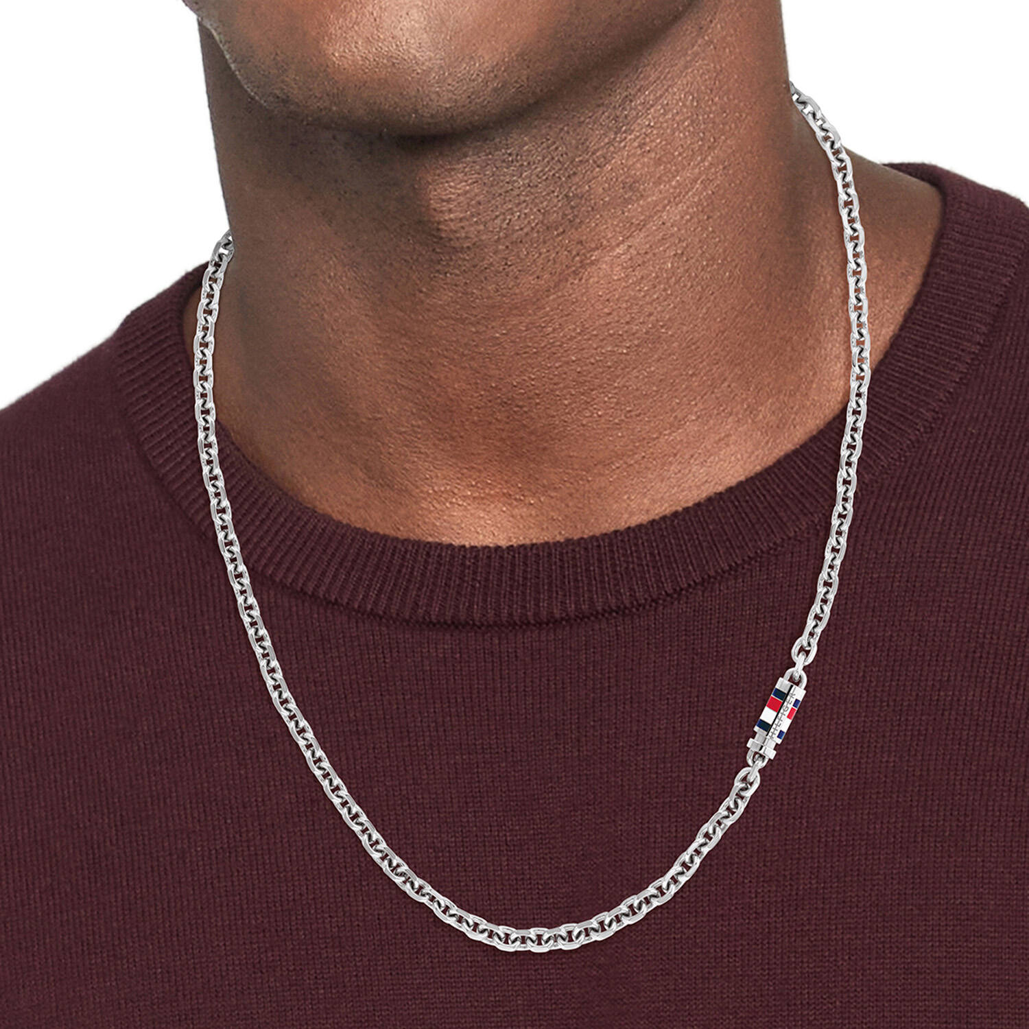  Link necklaces - Steel - 56cm