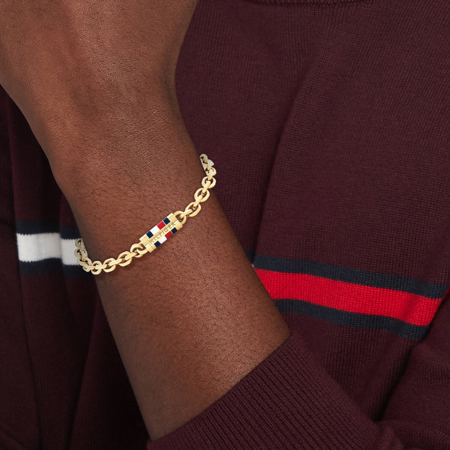  Link bracelets - Steel - 19cm