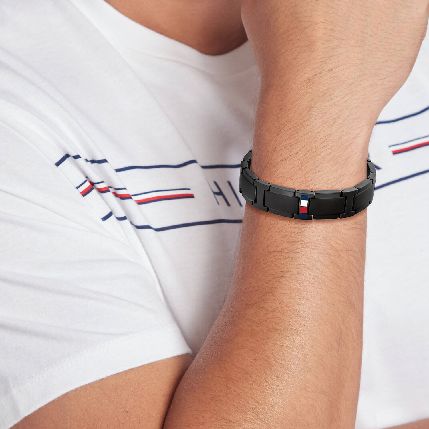  Bracelets à maillons - Acier - 19cm