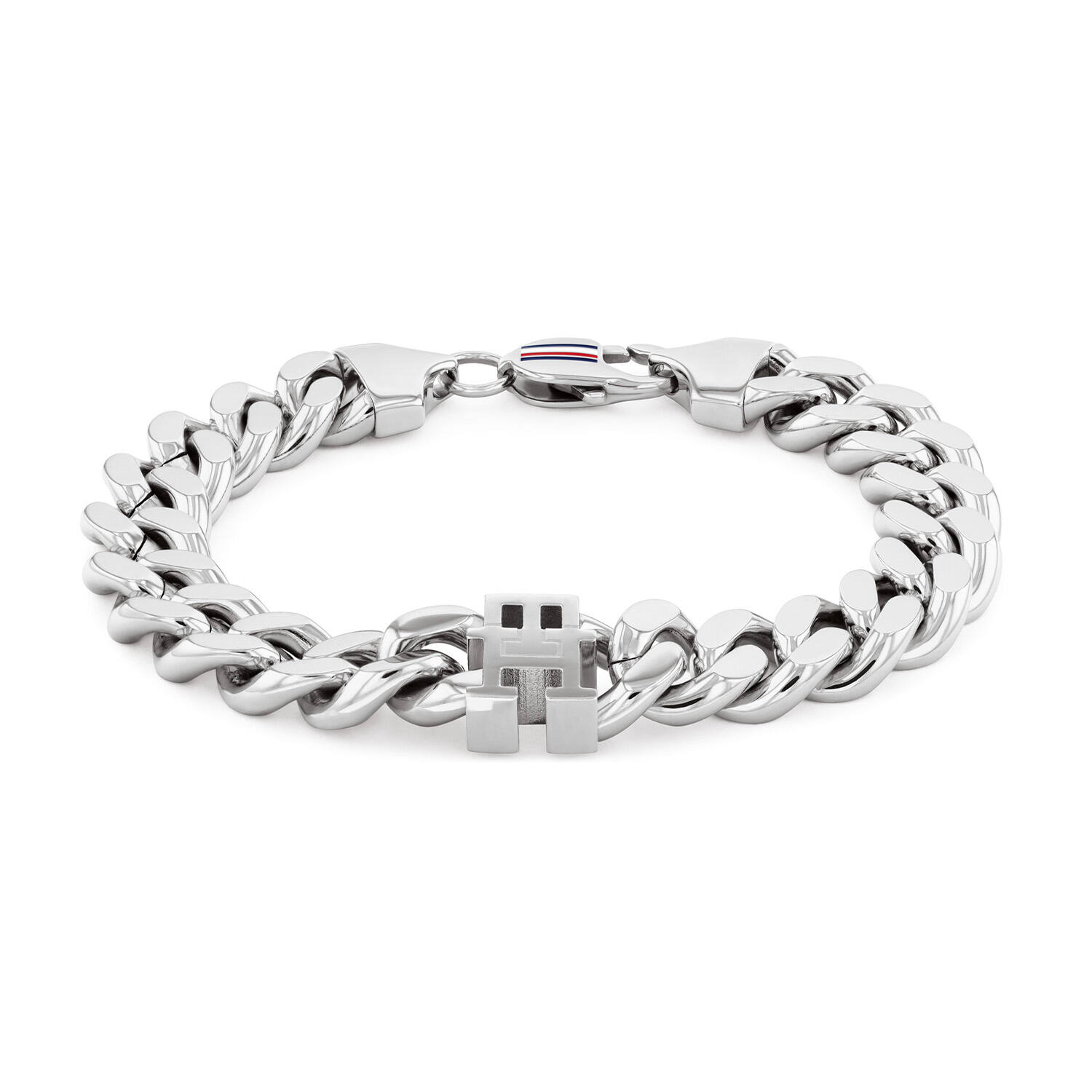  Bracelets à maillons - Acier - 17,5cm