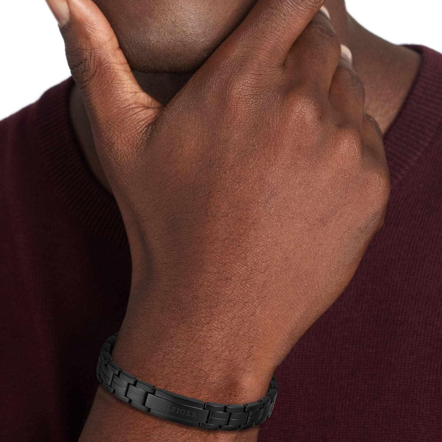  Bracelets à maillons - Acier - 19cm