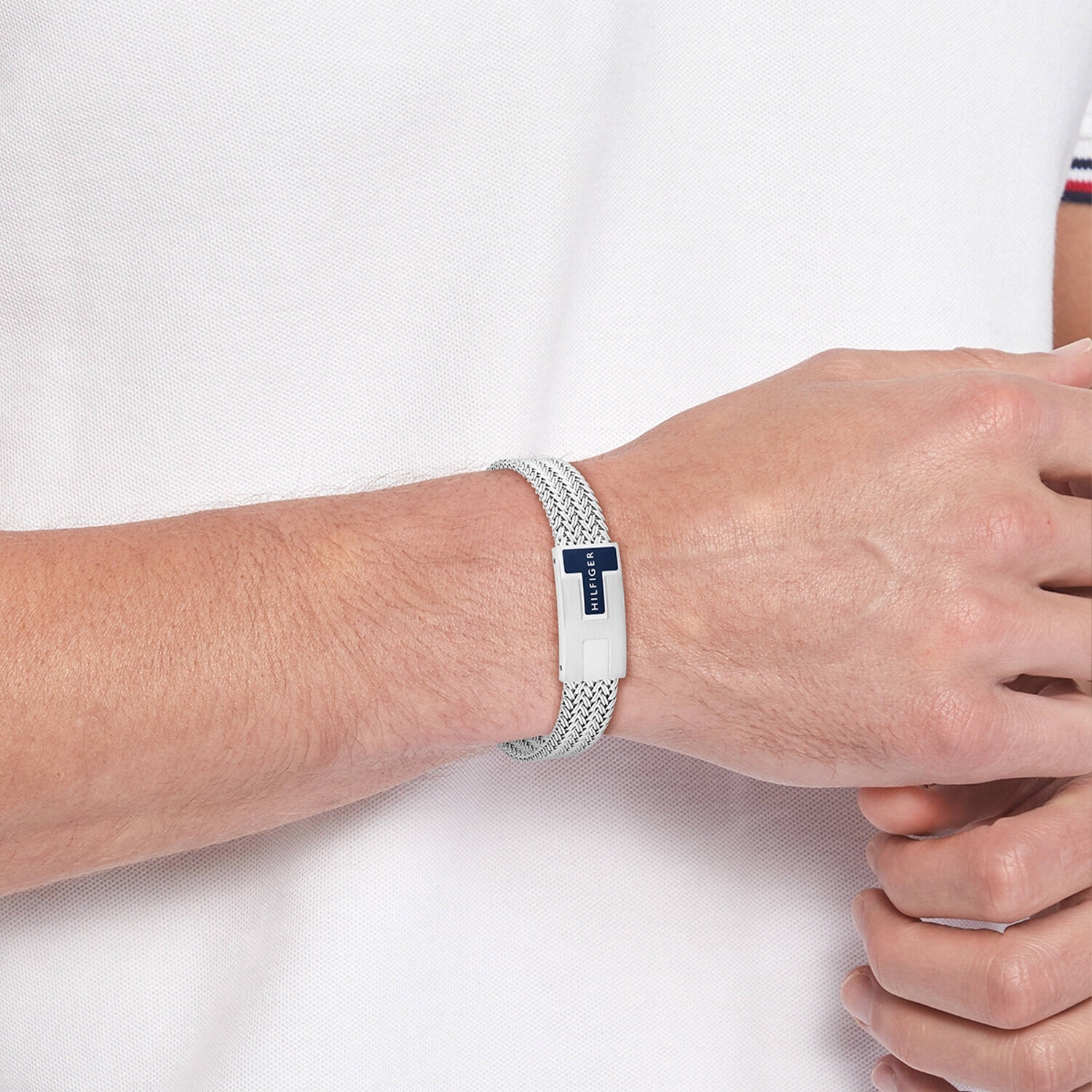  Bracelets à maillons - Acier - 19cm