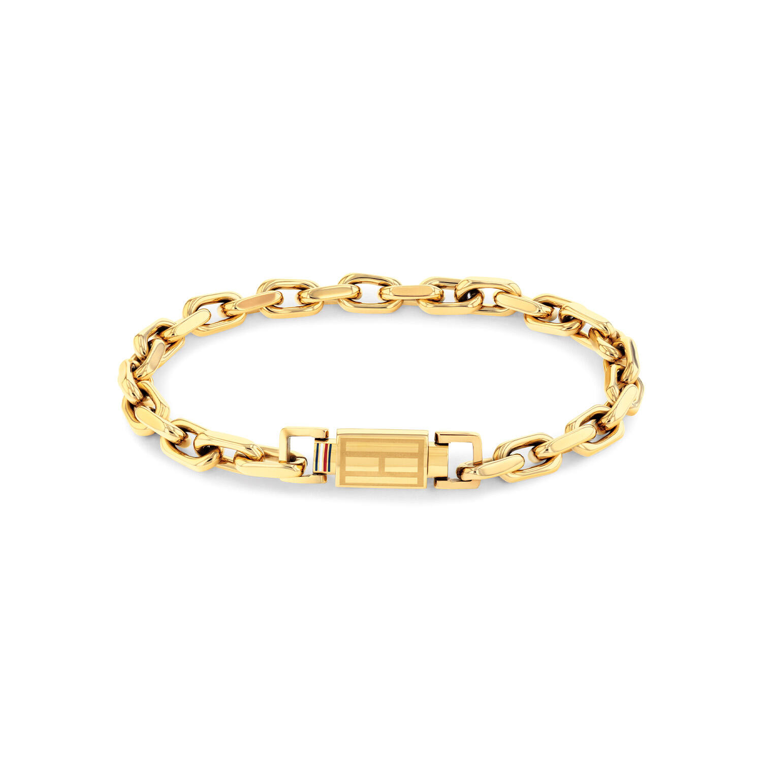  Bracelets à maillons - Acier - 17,5cm