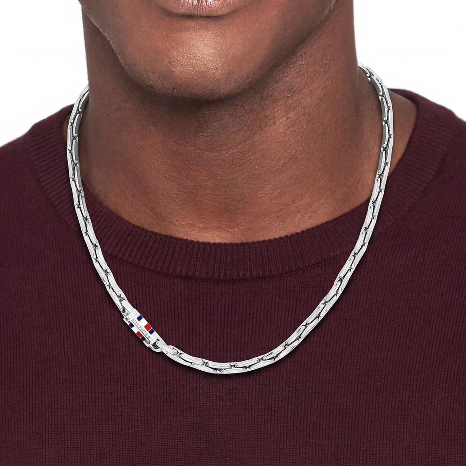  Link necklaces - Steel - 50cm
