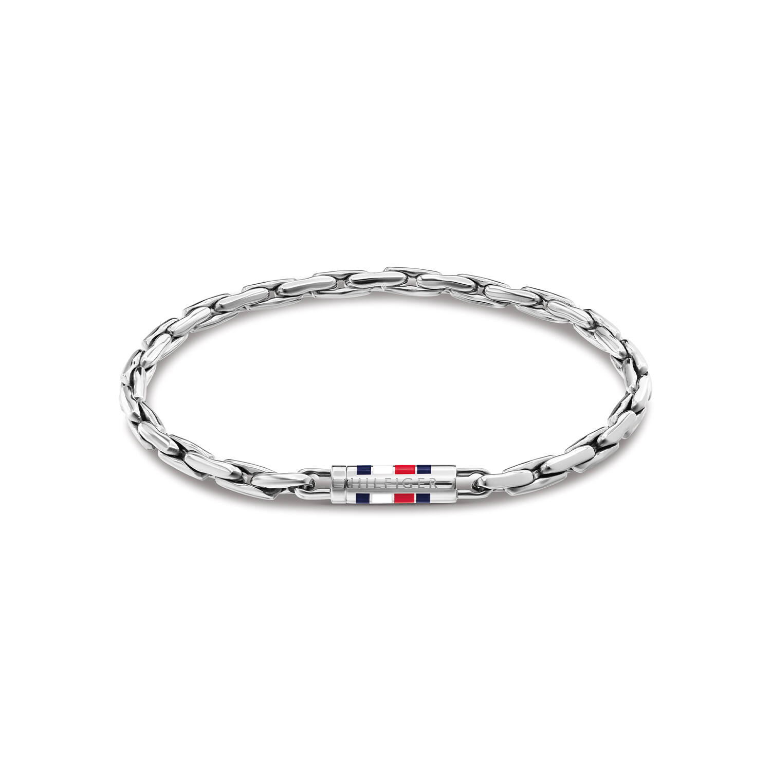  Gliederarmbänder - Stahl - 17,5cm