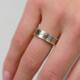  Ring - Titanium - Diamant - 0.015ct