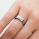  Bagues - Titane - Diamant - 0.02ct