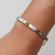 Bracelets à maillons - Titane - 20cm