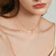  Collier à maillons - Gourmette - 1.5mm - 42cm - Argent doré