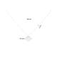  Collier - Graveerplaat - Anker - Zilver - 38cm