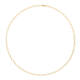  Link necklaces - Anchor - Goldplated - 45cm