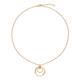  Kette - Rund - Anker - Vergoldet - 45cm Chunky Chic - 