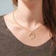  Kette - Rund - Anker - Vergoldet - 45cm Chunky Chic - 