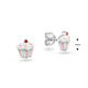  Boucles d'oreilles à puces - Fantasie Émail - 