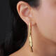  Chunky Chic - Boucles d'oreilles à puces - Croix