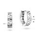  Earrings with folding clasp - Premium Hoops - Ø 11mm