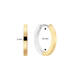  Earrings with folding clasp - Premium Hoops - Ø 10mm
