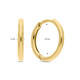  Earrings - Round - Ø 10mm