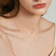  Collier à maillons - Ancre - 0.75mm - 45cm - 14k Or