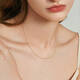  Schakelketting - Anker - 1.35mm - 50cm - 14k Goud