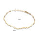  Gliederarmbänder - Plättchen, Streben, Stäbchen - 4mm - 19cm