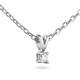  Necklace - Solitaire Moderne - 0.15ct