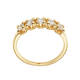  Ringe mit Stein - Memoire - 0.75ct