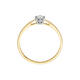  Bagues - Solitaire Classique - 0.2ct