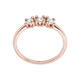  Ringen met steen - Memoire - 0.45ct
