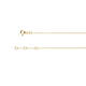 Monaco Necklace  - 40-42,5-45cm - 585