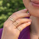 Jackie Canal Ring - 12mm - 585