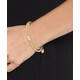  Bracelets à maillons - Acier - 19cm
