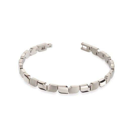  Link bracelets - Titanium - 20cm