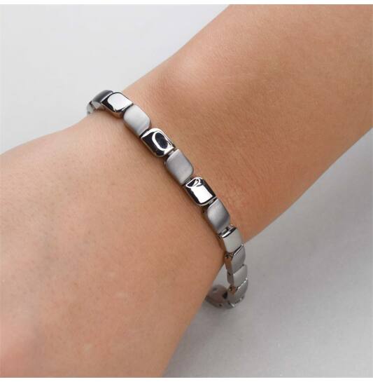  Bracelets à maillons - Titane - 20cm